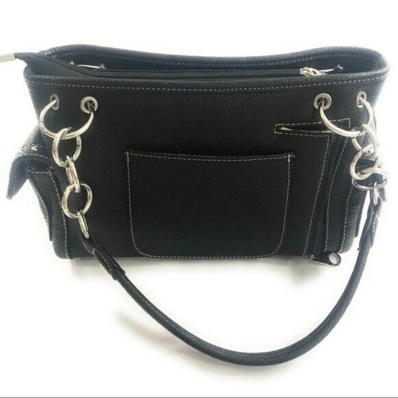 (Sold)Montana West Silver Turquoise Studded Purse - Picture 6 of 7